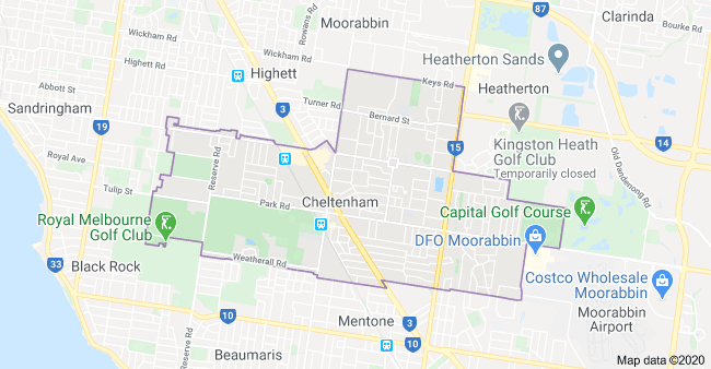 electrician oakleigh map